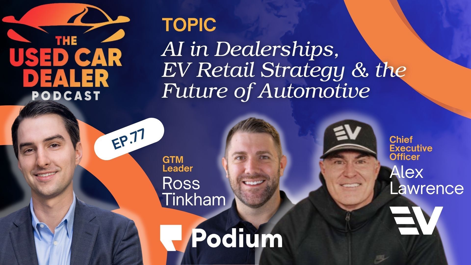 Episode 77 – AI in Dealerships & EV Retail Innovation w/ Ross Tinkham & Alex Lawrence